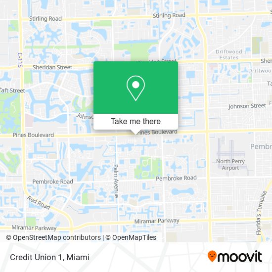 Credit Union 1 map