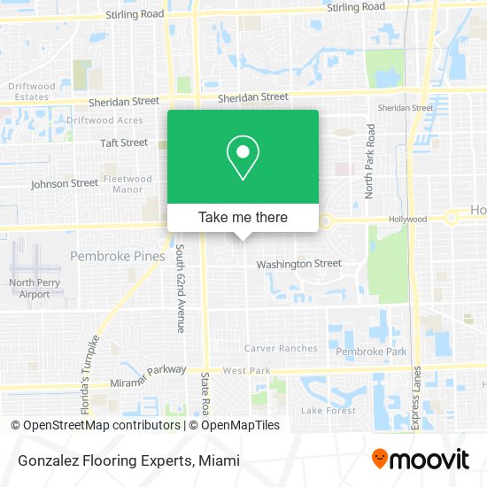 Mapa de Gonzalez Flooring Experts