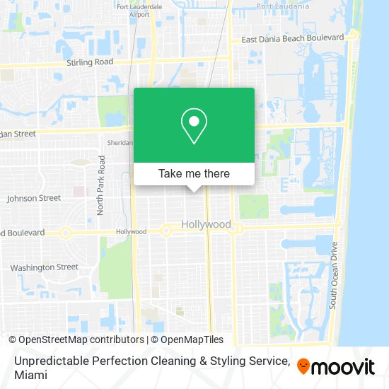 Mapa de Unpredictable Perfection Cleaning & Styling Service