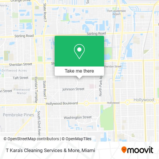 Mapa de T Kara's Cleaning Services & More