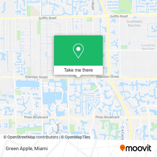 Green Apple map