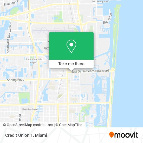 Credit Union 1 map