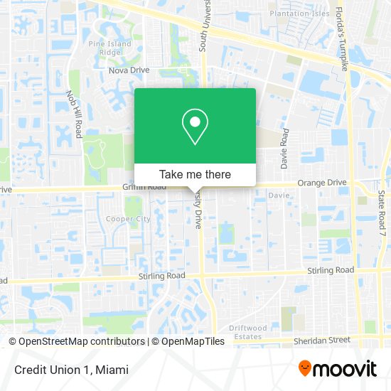 Credit Union 1 map