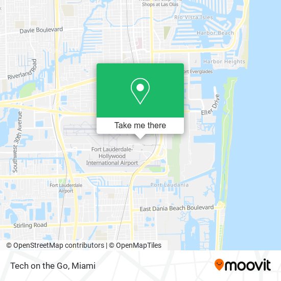 Mapa de Tech on the Go