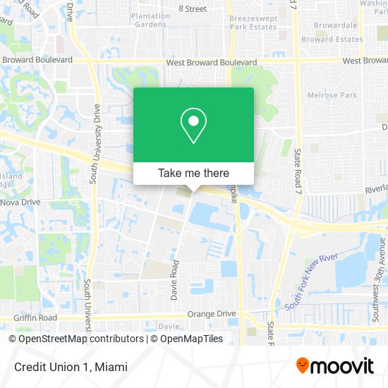 Credit Union 1 map