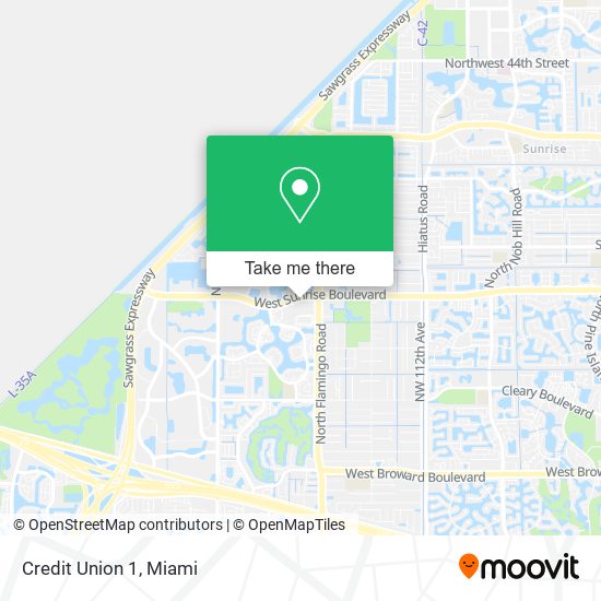 Credit Union 1 map