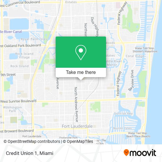 Credit Union 1 map