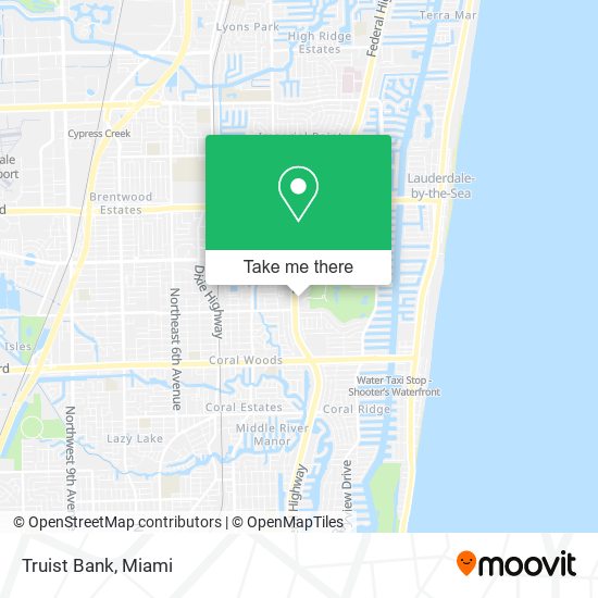 Mapa de Truist Bank
