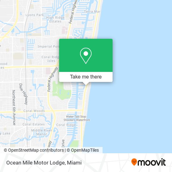Ocean Mile Motor Lodge map
