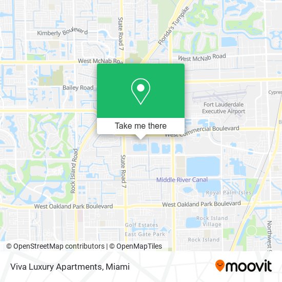 Viva Luxury Apartments map