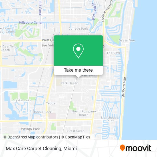 Max Care Carpet Cleaning map