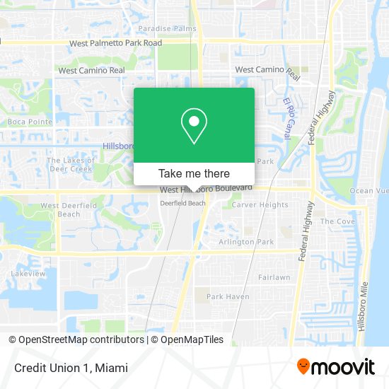 Credit Union 1 map