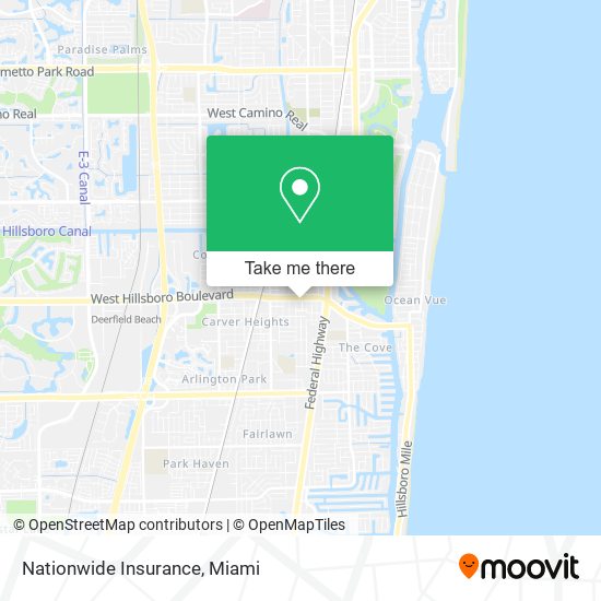 Nationwide Insurance map