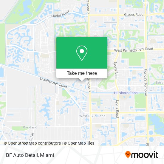 Mapa de BF Auto Detail