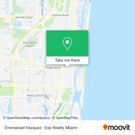 Emmanuel Vazquez - Exp Realty map