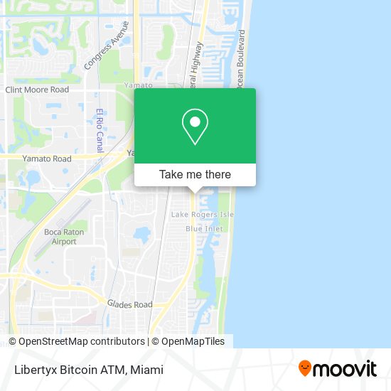 Libertyx Bitcoin ATM map