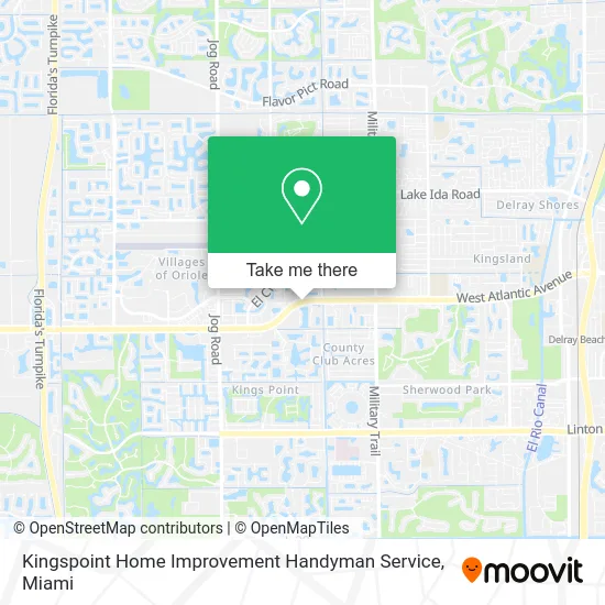 Kingspoint Home Improvement Handyman Service map