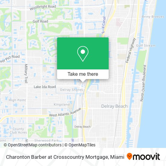 Mapa de Charonton Barber at Crosscountry Mortgage