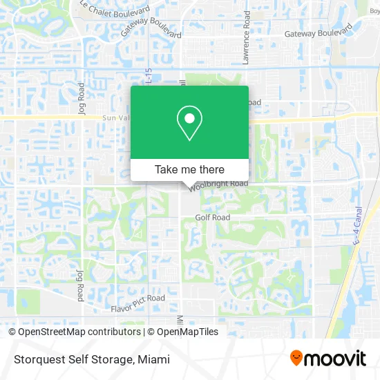 Storquest Self Storage map