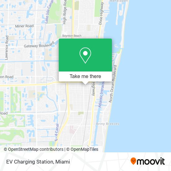 EV Charging Station map