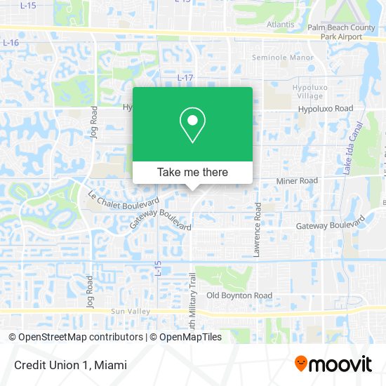 Credit Union 1 map