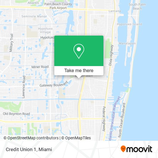 Credit Union 1 map