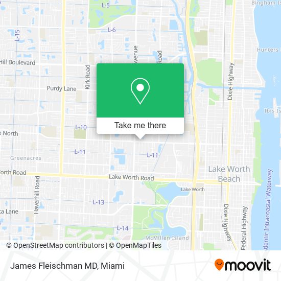 Mapa de James Fleischman MD