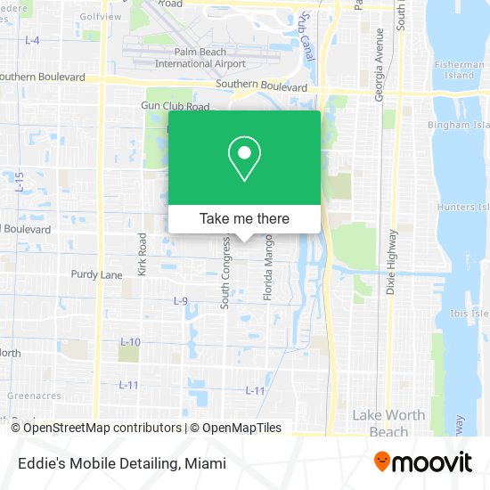 Mapa de Eddie's Mobile Detailing