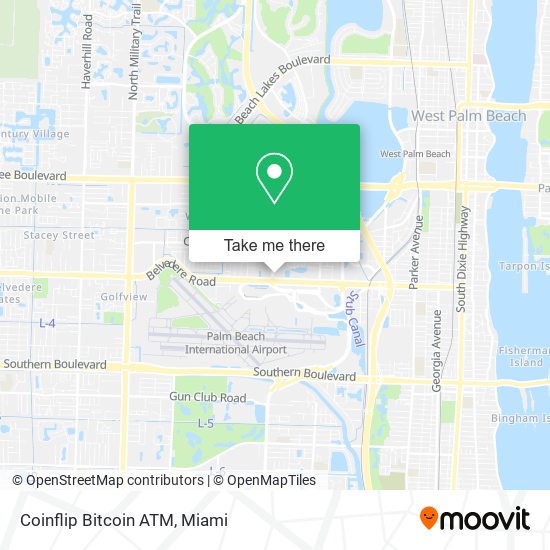 Coinflip Bitcoin ATM map