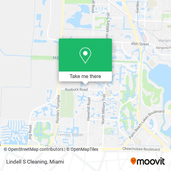 Lindell S Cleaning map