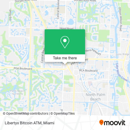 Libertyx Bitcoin ATM map