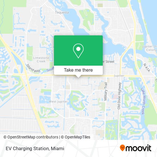 EV Charging Station map