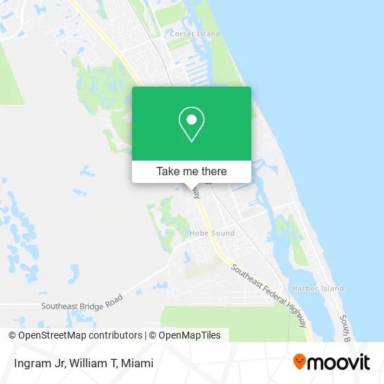 Ingram Jr, William T map