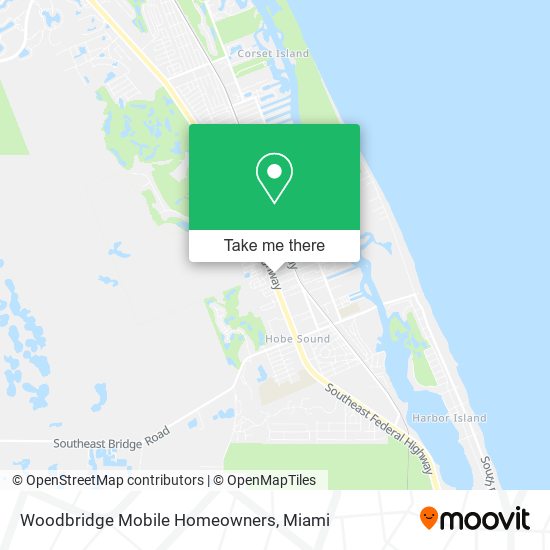 Woodbridge Mobile Homeowners map