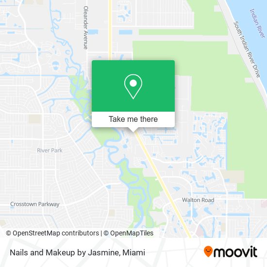 Mapa de Nails and Makeup by Jasmine