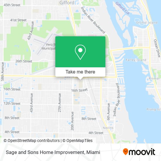Mapa de Sage and Sons Home Improvement
