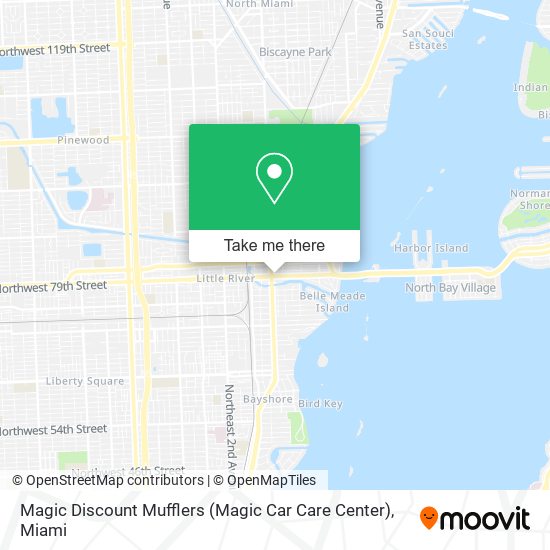 Mapa de Magic Discount Mufflers (Magic Car Care Center)