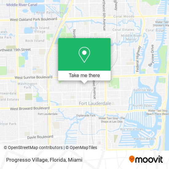 Mapa de Progresso Village, Florida