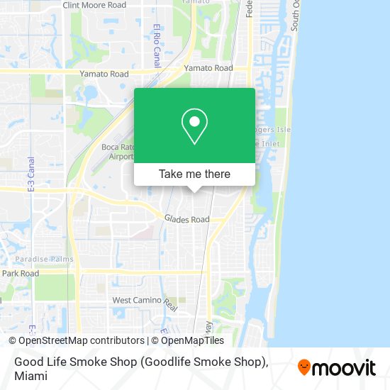 Good Life Smoke Shop (Goodlife Smoke Shop) map