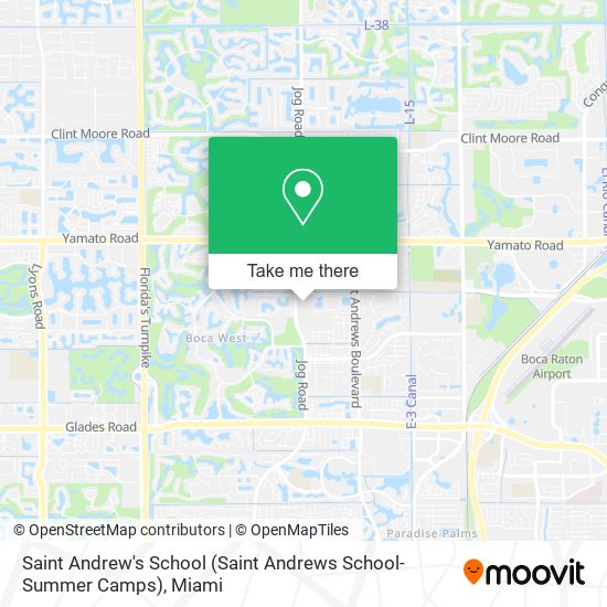 Saint Andrew's School (Saint Andrews School-Summer Camps) map