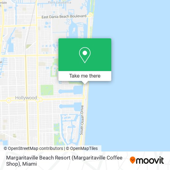 Mapa de Margaritaville Beach Resort (Margaritaville Coffee Shop)