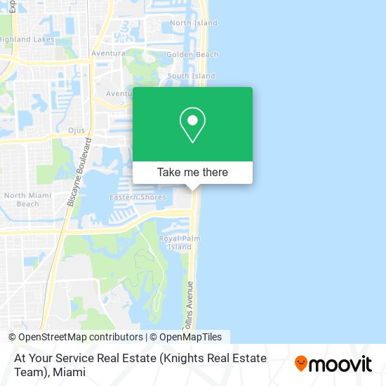 At Your Service Real Estate (Knights Real Estate Team) map