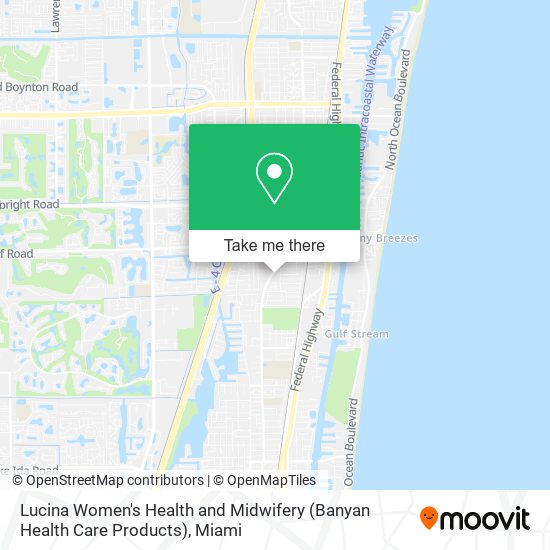 Lucina Women's Health and Midwifery (Banyan Health Care Products) map