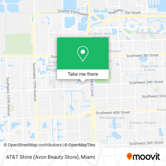 AT&T Store (Avon Beauty Store) map