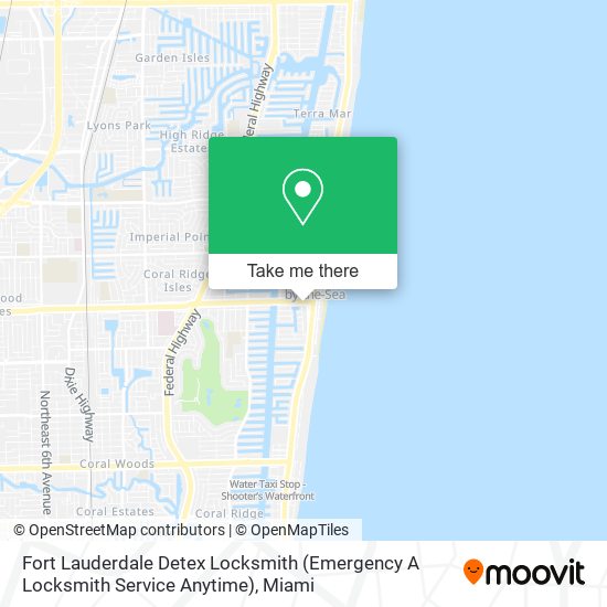 Fort Lauderdale Detex Locksmith (Emergency A Locksmith Service Anytime) map