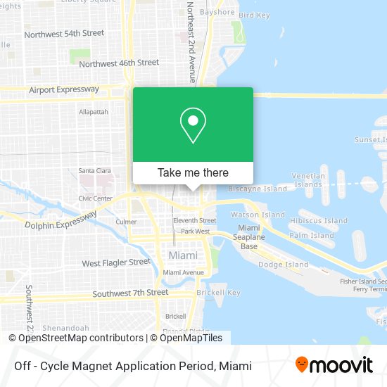 Off - Cycle Magnet Application Period map