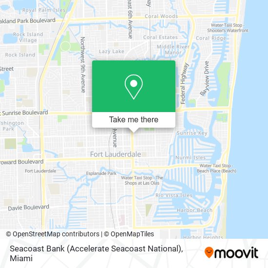 Mapa de Seacoast Bank (Accelerate Seacoast National)