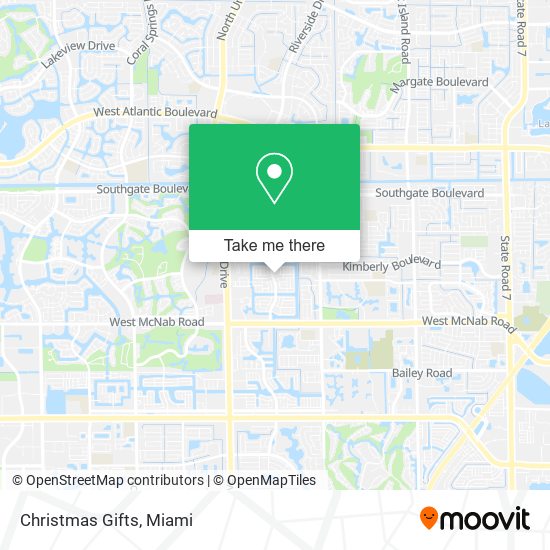 Christmas Gifts map