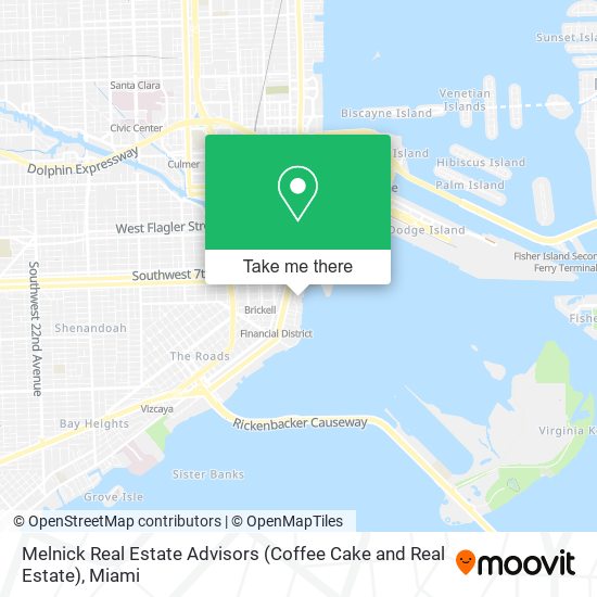 Melnick Real Estate Advisors (Coffee Cake and Real Estate) map