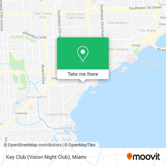 Mapa de Key Club (Vision Night Club)